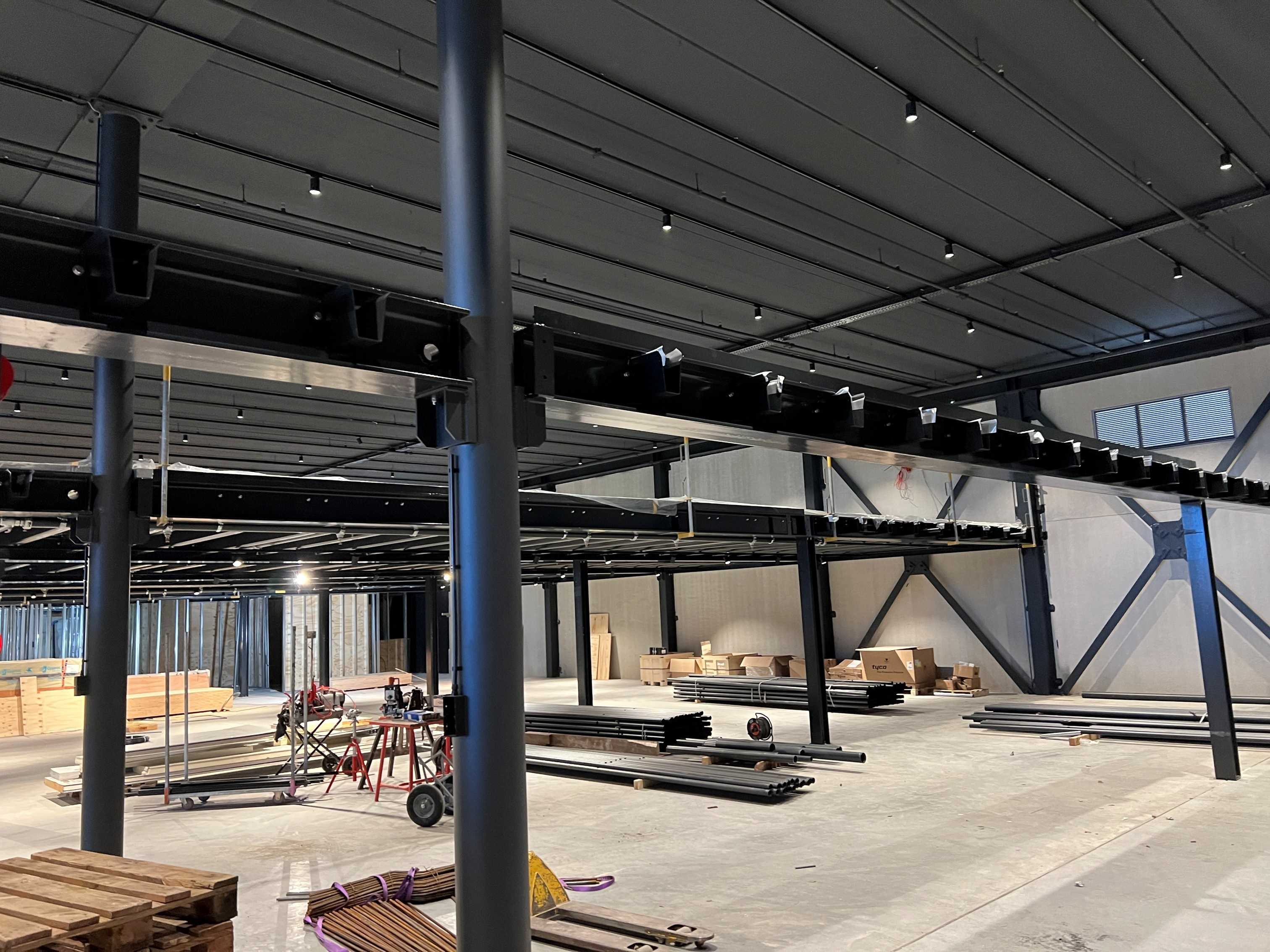 realiseren tussenvloer in bestaand pand 